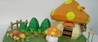 Şirinlersiz şirinlerin evi:)