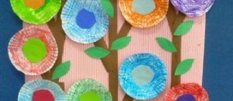 Pasta kalıbından çiçekler projemiz