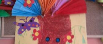 Renkli Yelpaze Ağaç :)