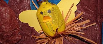 Pet Şişeden Tavuk ve Civcivler