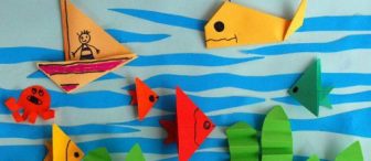 Çok şirin katlama grup çalışması