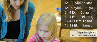 Montessori seminerlerini kaçırmayın Eylül-Ekim dönemi