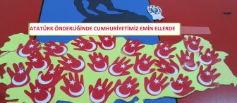 Cumhuriyet Bayramı etkinliği ”Atatürk önderliğinde cumhuriyetimiz emin ellerde”