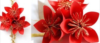 Çok güzel bir katlama çiçek(böylesini görmediniz:))