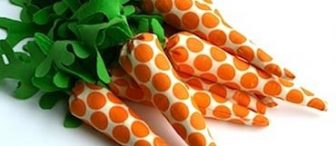 Okul öncesi artık materyal çalışmasıyla üç boyutlu havuç etkinliği