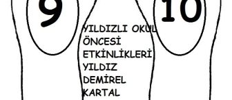 Ayak izlerimle kalıplı eğitici oyunlar