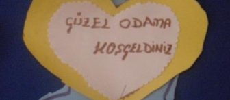 Odamıza kapı kartı :)