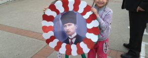 Atatürk Haftası için Çelenk yapımı etkinliği