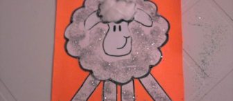 Kurban bayramı için kutlama kartı