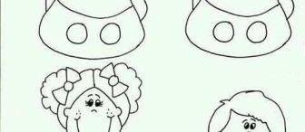 Kalıplı Hayvan ve insan parmak kukla örneği