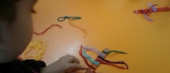 kitap ayracı, ağız çubuğundan