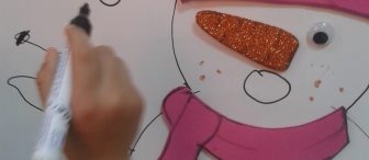 Okul öncesi eğitimde sınıf içi uygulamalarla aşamalı  kardan adam yapımı