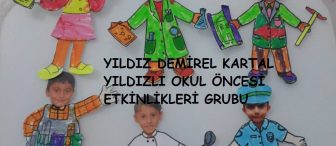 Meslekler sınıf içi etkinlik ve kalıplı boyama sayfaları