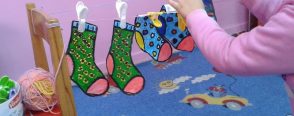 Okul öncesi eğitimde çoraplarla matematik etkinliği