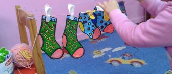 Okul öncesi eğitimde çoraplarla matematik etkinliği