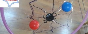 Örümcek ağı ile matematik etkinliği oyunu