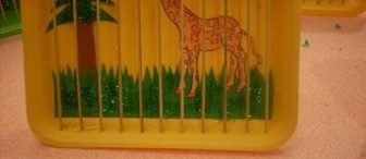 Okul öncesi eğitimde artık materyal çalışmasıyla kafesteki zürafa etkinliği