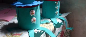 Eva Süngeri ile Kurbağa