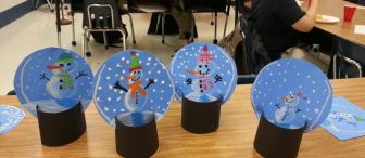 KAR KÜRESİ (kardan adamlı)