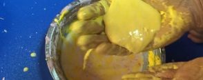 Boraksız  slime, sıkınca sertleşen sıvı deneyi yapımı
