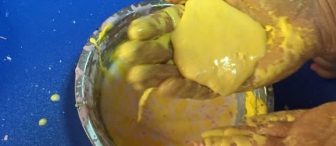 Boraksız  slime, sıkınca sertleşen sıvı deneyi yapımı