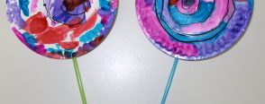 Kağıt Tabak Lolipoplar :)