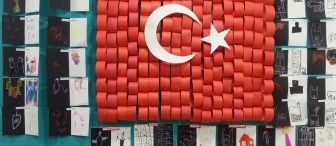 Cumhuriyet bayramı pano ve süslemeleri