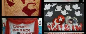 Cumhuriyet bayramı panoları