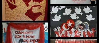 Cumhuriyet bayramı panoları