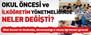 Okul Öncesi Yönetmeliğinde Ne Değişti?