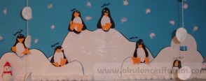Penguenlerin Dünyası(kalıplı)
