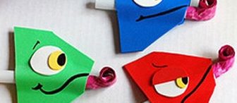 İlk günler ve partiler için “Bukalemun düdük yapalım” :)