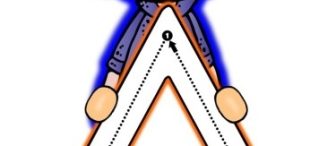 Farklı geometrik şekillerle çizgi çalışması