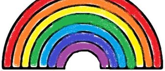 Gökkuşağı boyama