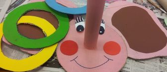 Artık malzemelerden oyuncak yapma “Halka geçirme”