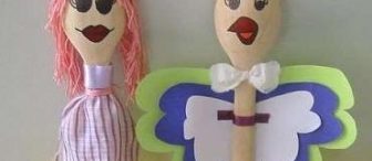 Okul öncesi etkinlikleri ile kaşıktan sevimli kuklalar