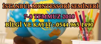 İstanbul Montessori Seminerini Kaçırmayın