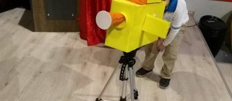 Kamera yaptık… Filmimizi çektik..! :)