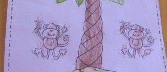 Ağaçtan kaç maymun düştü? “Çıkarma işlemi”