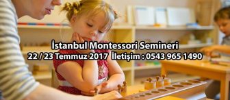 Montessori Seminerleri Devam Ediyor