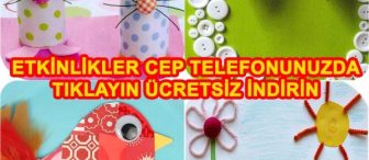 Okul Öncesi Android Uygulaması ile etkinlik Cepte