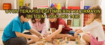 Oyun Terapisi Seminerleri Devam Ediyor