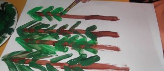 Parmak boyasından ormanlarımız :)