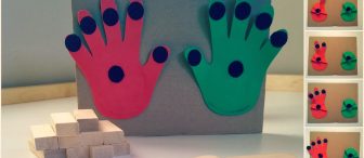 Parmaklar ile sayma aracı