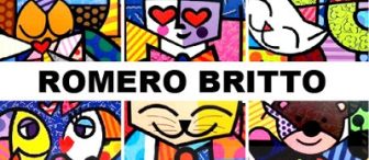 Romero Britto sanatsal boyama sayfaları