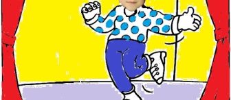 Tiyatro sahnesindeyim ben..! :)