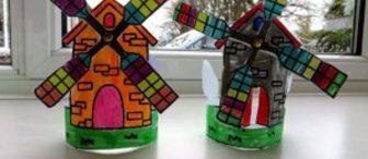 Yel Değirmeni yapalım “Kalıplı”